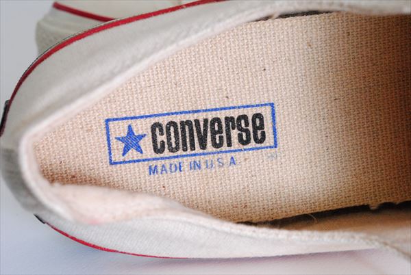 コンバース チャックテイラー オールスター Converse chuck taylor 生成りホワイト デッドストック US11.5 ～ US13 29.5cm ～ 31cm